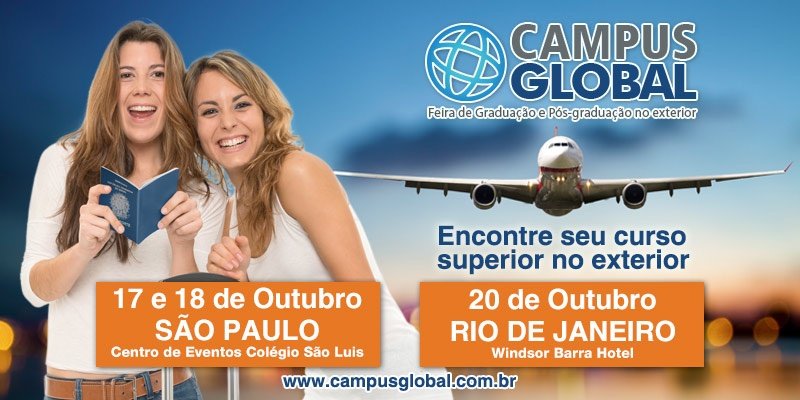 Campus Global 2015: todos os detalhes sobre a feira de intercâmbio para universitários