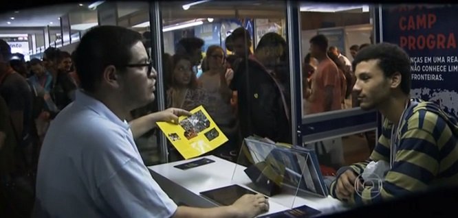 UNICEF grava nova campanha durante o Salão do Estudante