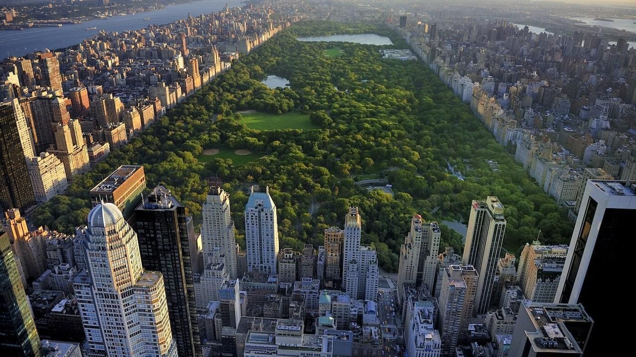 Central Park visto de cima