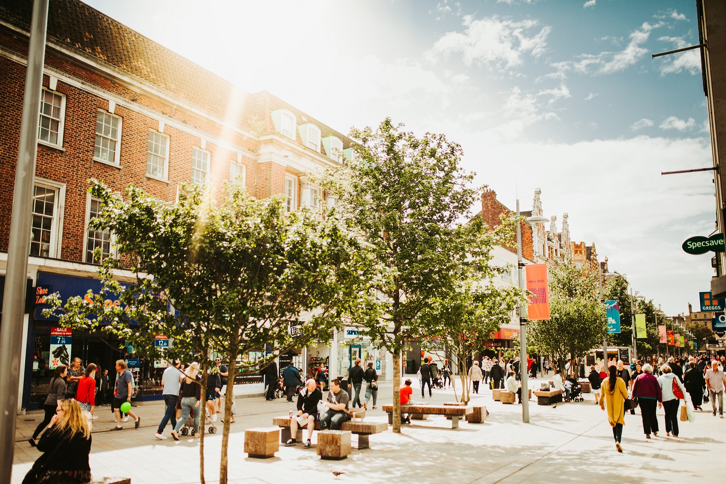 Hull’s Town Centre - King Edward Street