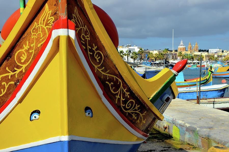 Luzzo, o barco de pesca que ícone de Malta