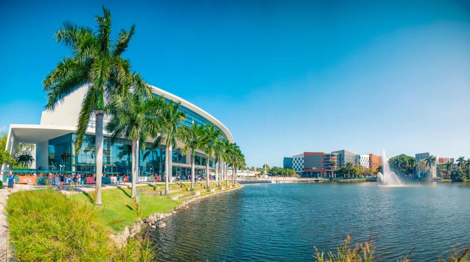 The Donna E. Shalala Student Center at the Coral Gables campus